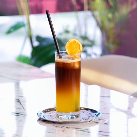 Ice orange espresso